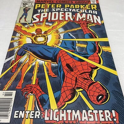Buy Spectacular Spider-Man #3 (1977) Marvel 1st Appearance Lightmaster Mid Grade • 4.30£