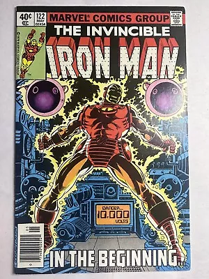 Buy Iron Man #122 Marvel Comics 1979 Origin Of Tony Stark Demon In A Bottle Part 3 • 19.45£