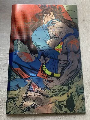 Buy Superman #75 1:25 Foil Variant Dan Jurgens 30th Anniversary Death Of Superman • 31.08£