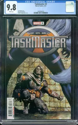 Buy Taskmaster 3 CGC 9.8 Iconic Cover 1st Print 4/21 • 77.65£