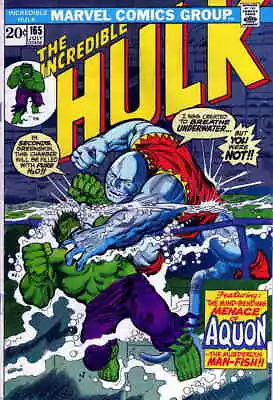 Buy Incredible Hulk, The #165 FN; Marvel | Steve Englehart - We Combine Shipping • 12.42£