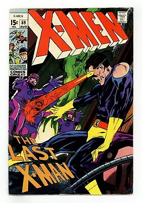 Buy Uncanny X-Men #59 GD+ 2.5 1969 • 27.18£