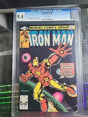 Buy IRON MAN #142 - CGC 9.4 All New Armor 0152928021 • 58.25£