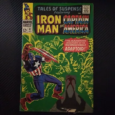 Buy 1966 Tales Of Suspense Marvel Comic Book #82  Inconceivable Adaptoid  • 11.17£