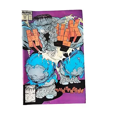 Buy Marvel The Incredible Hulk #345 1988 Comic Book Collector Bagged Boarded • 29.12£