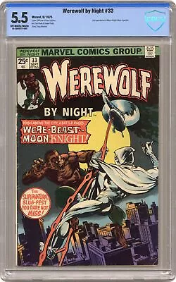 Buy Werewolf By Night #33 CBCS 5.5 1975 19-3D95B7F-005 • 182.50£