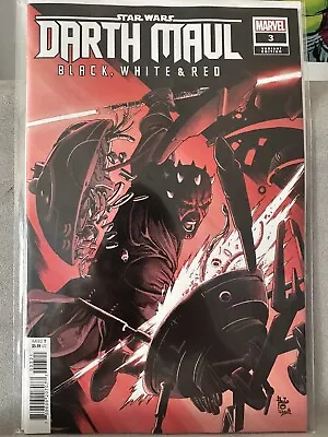 Buy Star Wars Darth Maul Black White Red  #3 (Sequira Variant , 2024) New Boarded • 5£