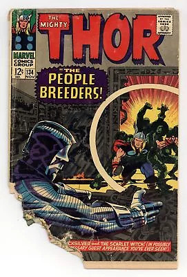 Buy Thor #134 PR 0.5 1966 Low Grade 1st App. High Evolutionary, Man-Beast • 8.93£