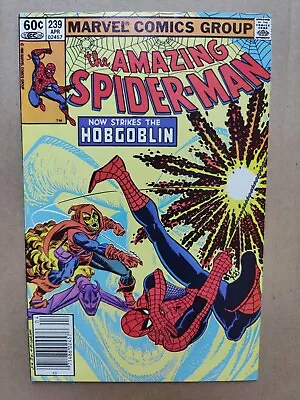 Buy The Amazing Spider-Man 239 Marvel Comics Sharp Clean VF+ 2nd Hobgoblin (2) • 22.52£