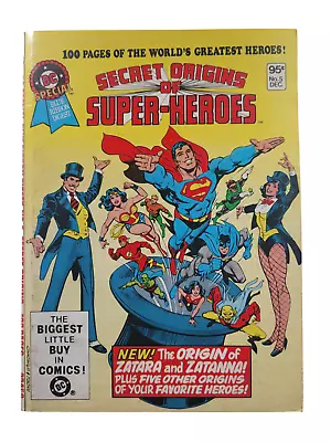 Buy DC Special Blue Ribbon Digest #5 (vol 1)- Secret Origins Of Super-Heroes  1980 • 13.59£