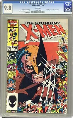 Buy Uncanny X-Men #211D CGC 9.8 1986 0140581001 • 100.96£
