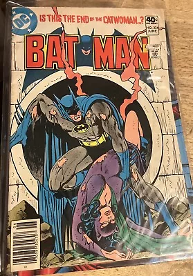 Buy Batman 324 DC Comics 1980 Iconic Jim Apart Catwoman Cover • 7.77£