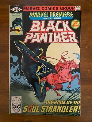 Buy MARVEL PREMIERE #53 (Marvel, 1973) G-VG Black Panther • 7.77£