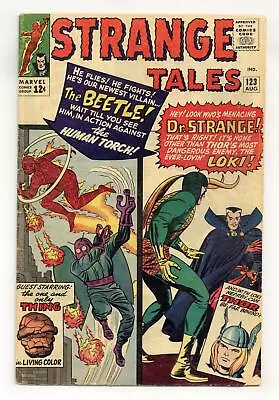 Buy Strange Tales #123 GD/VG 3.0 1964 • 70.80£