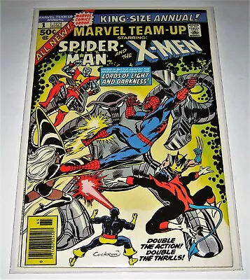Buy MARVEL TEAM-UP ANNUAL #1 🔑 KEY Spiderman X-Men 🔥 1976 Marvel Comics Wolverine • 65£