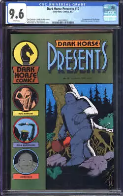 Buy Dark Horse Presents #10 Cgc 9.6 White Pages // 1st App Of Masque Dark Horse 1987 • 178.62£