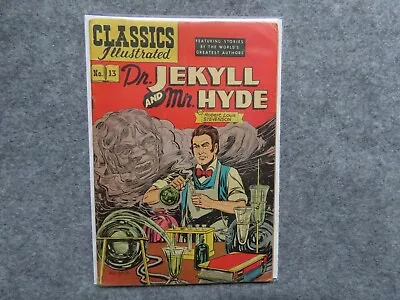 Buy Gilberton Classics Illustrated No13 Dr Jekyll And Mr Hyde, Golden Age Comic Book • 75£