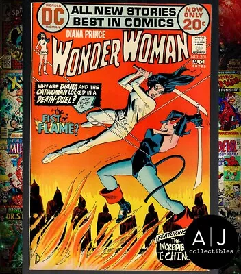 Buy Wonder Woman #201 DC Comics 1972 VF- 7.5 Wonder Woman Vs Catwoman! • 42.67£