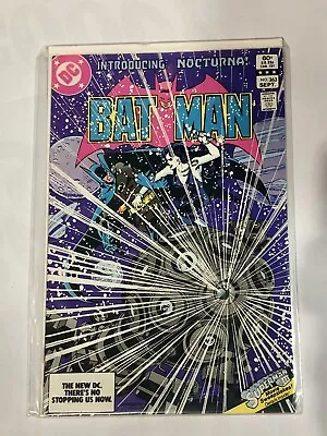 Buy Batman #363 Nocturna 1st Appearance & Origin *1983* Nm • 24.99£