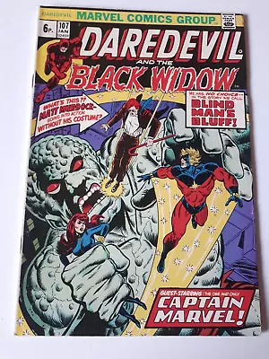 Buy DAREDEVIL # 107 1974 Marvel Comics (VOL. 1 1964) FN/VFN Thanos Captain Marvel • 14.99£