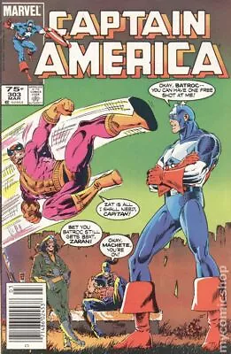 Buy Captain America Canadian Price Variant #303 FN+ 6.5 1985 Stock Image • 6.06£