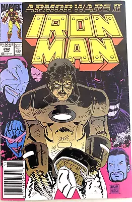 Buy Iron Man # 262.  1st Series. Nov. 1990. Mark Jewelers-insert. . Fn/vfn 7.0. • 6.99£