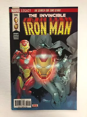 Buy The Invincible Iron Man #595 - Brian Michael Bendis - 2018 - Marvel Comics • 6.60£