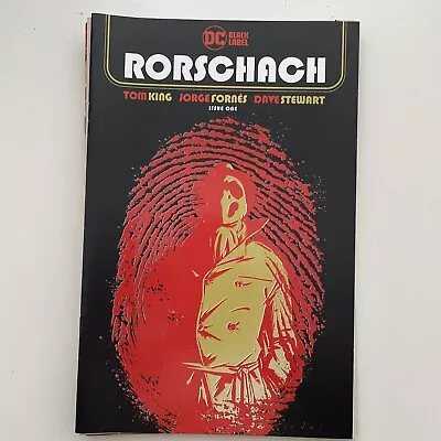 Buy Rorschach 1-12 By Tom King And Jorge Forbes. DCBlack Label Full Set (1st Prtg) • 49.99£