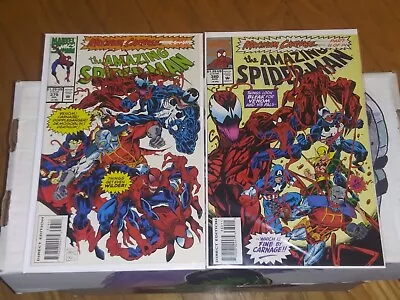 Buy Amazing Spider-man # 379 380 Nm 1993 Marvel Comics - Maximum Carnage Set Bagley • 19.41£