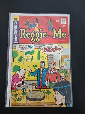 Buy Reggie And Me #77  - 1966 Series Archie Comics VG • 7.76£