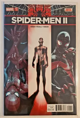 Buy SPIDER-MEN II #1 Marvel 2017 First Evil Miles Morales Beyond The Spider-Verse • 11.64£
