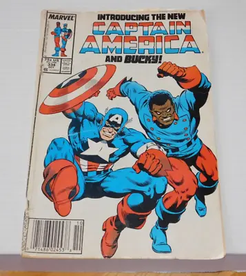 Buy Captain America #334 (1987) 1st App New Bucky Lemar Hoskins Key Issue! • 4.57£