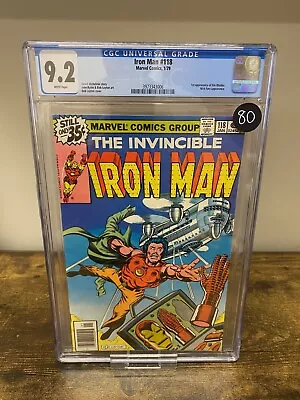 Buy Iron Man #118 1979 Cgc 9.2 Marvel  • 80£