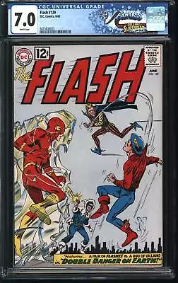 Buy DC Comics Flash 129 6/62 FANTAST CGC 7.0 White Pages • 213.57£