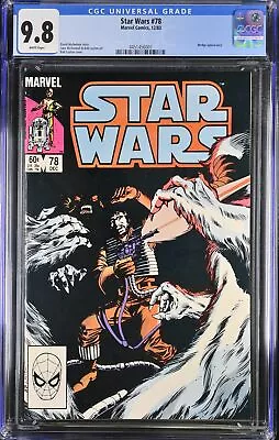 Buy Star Wars #78 - Marvel Comics 1983 CGC 9.8 Wedge Appearance. • 139.01£