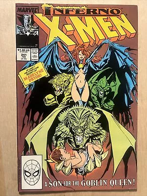 Buy UNCANNY  X-MEN #241 ( 1989 Marvel ) 8.5 VF+- Vs Marauders, Vs Goblin Queen • 7.46£