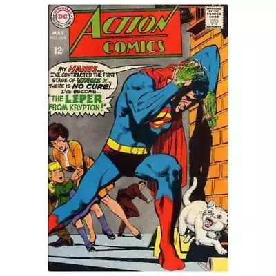 Buy Action Comics #363  - 1938 Series DC Comics Fine Minus [i  • 13.84£