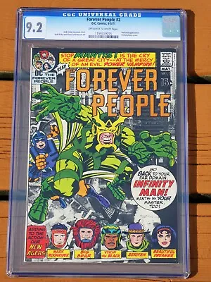 Buy  Forever People 2 CGC 9.2 1st Mantis 5/71 • 97.08£