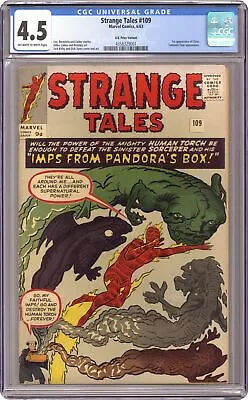 Buy Strange Tales UK Edition #109UK CGC 4.5 1963 4358329001 • 198.39£