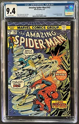 Buy Amazing Spider-man #143 Cgc 9.4 - Marvel Comics 1975 - 1st Appearance Of Cyclone • 147.55£