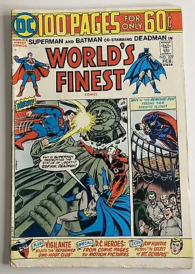 Buy Worlds Finest 227 (1972 DC) Superman And Batman  Death Flaunts Its Golden Grin   • 6.21£