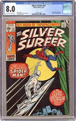 Buy Silver Surfer #14 CGC 8.0 1970 4191614001 • 229.10£
