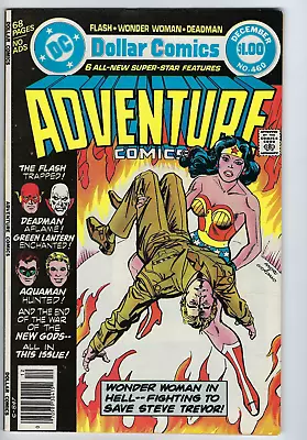 Buy Adventure Comics 460 1978 VF 8.0 Earth-Two Newton Darkseid Deadman Trevor Death • 9.31£