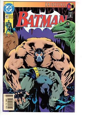 Buy Batman #497 (1993) - Grade Nm - Bane Back Break Knightfall Newsstand Doug Moench • 23.30£