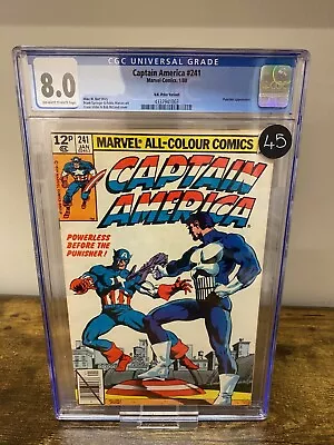 Buy Captain America #241 1980 Cgc 8.0 Marvel  • 45£