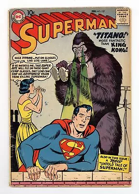 Buy Superman #127 GD+ 2.5 1959 • 37.28£