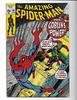 Buy Amazing Spider-man 98 - F 6.0 - Green Goblin - Harry Osborn - No Cca (1971) • 66.01£