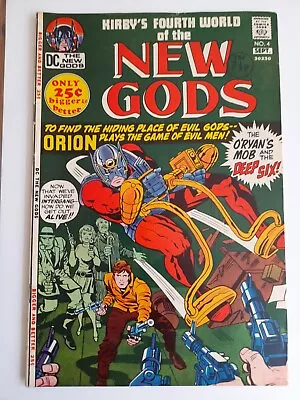 Buy New Gods #4 Sept 1971 VFINE 8.0 1st Appearance Of Esak • 19.99£