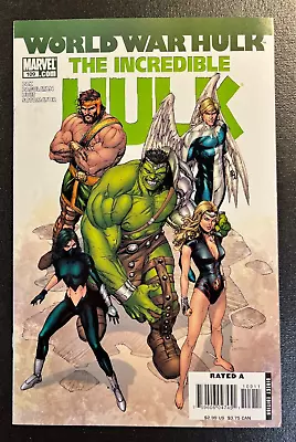 Buy Incredible Hulk 109 GARY FRANK Cover Hercules V 2 World War Hulk 1 Copy Marvel • 7.77£