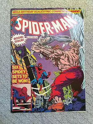 Buy Spider-Man #600 - 600th ISSUE - 8th September 1984 - Vintage Marvel Comic Book • 7.99£